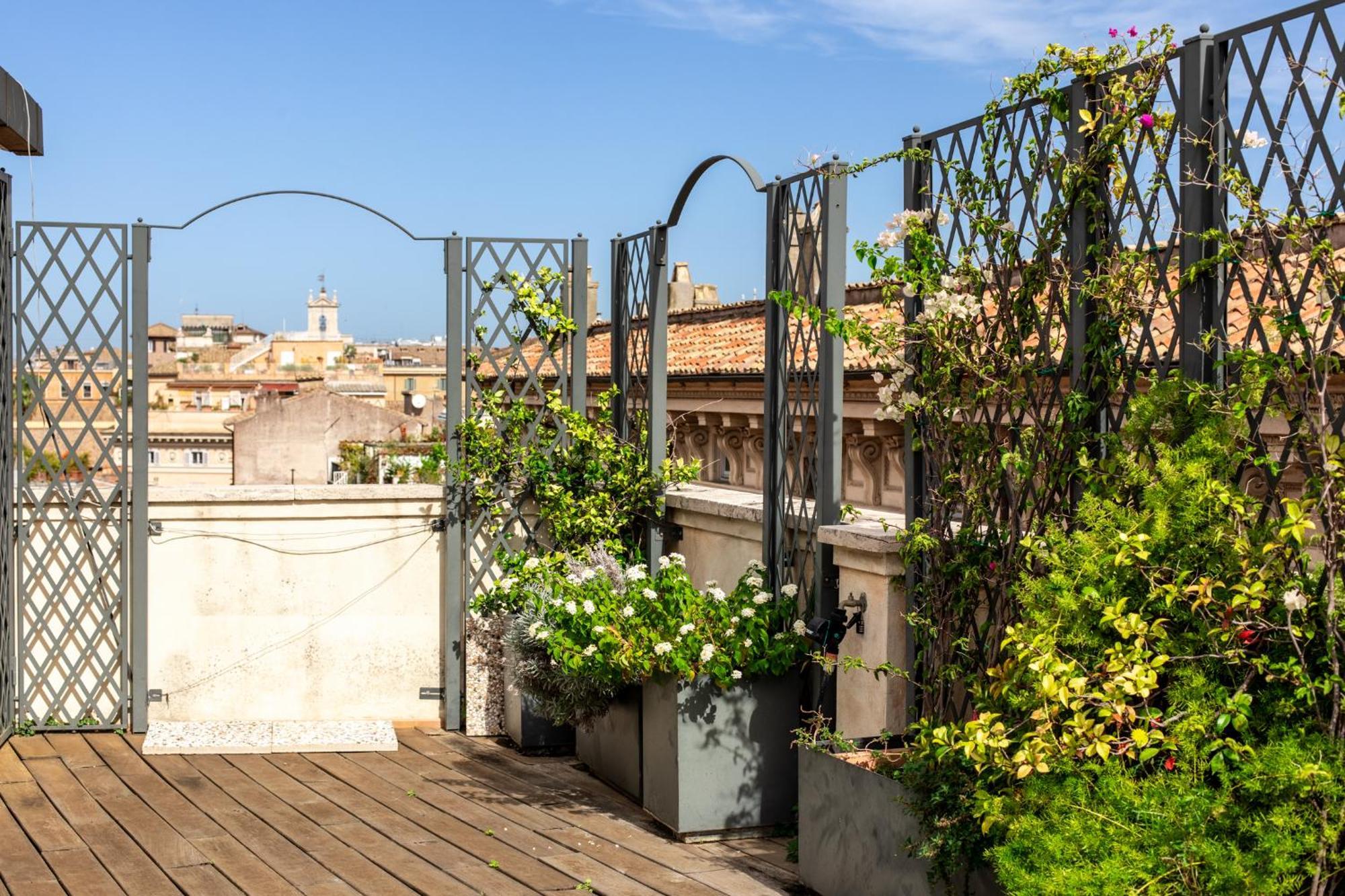 Ferienwohnung Penthouse Rome Capitol Exterior foto
