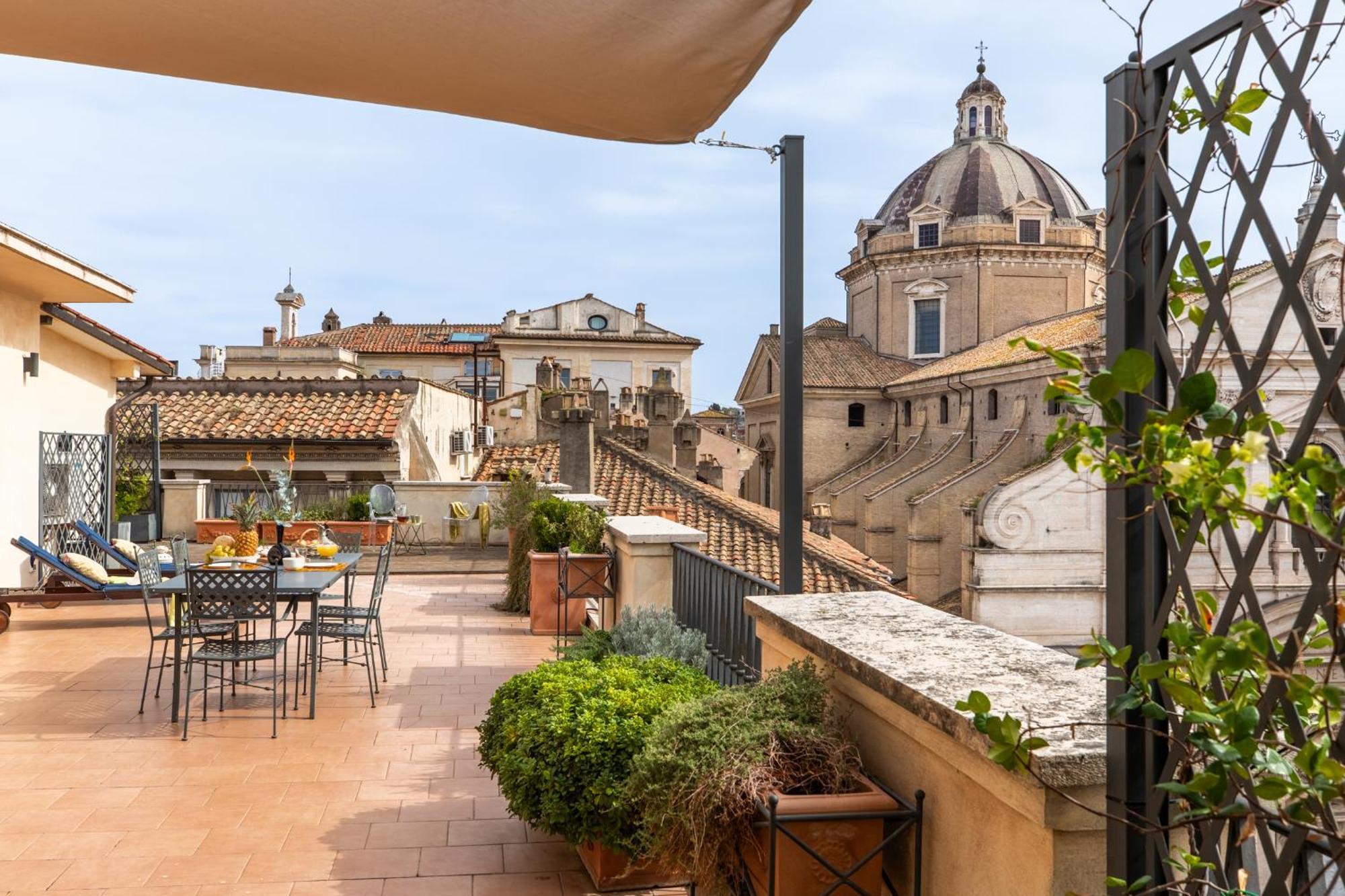 Ferienwohnung Penthouse Rome Capitol Exterior foto