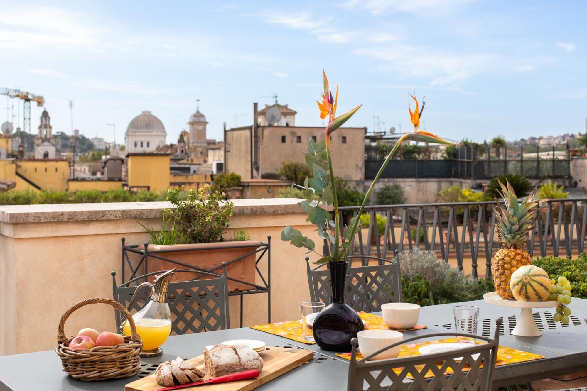 Ferienwohnung Penthouse Rome Capitol Exterior foto