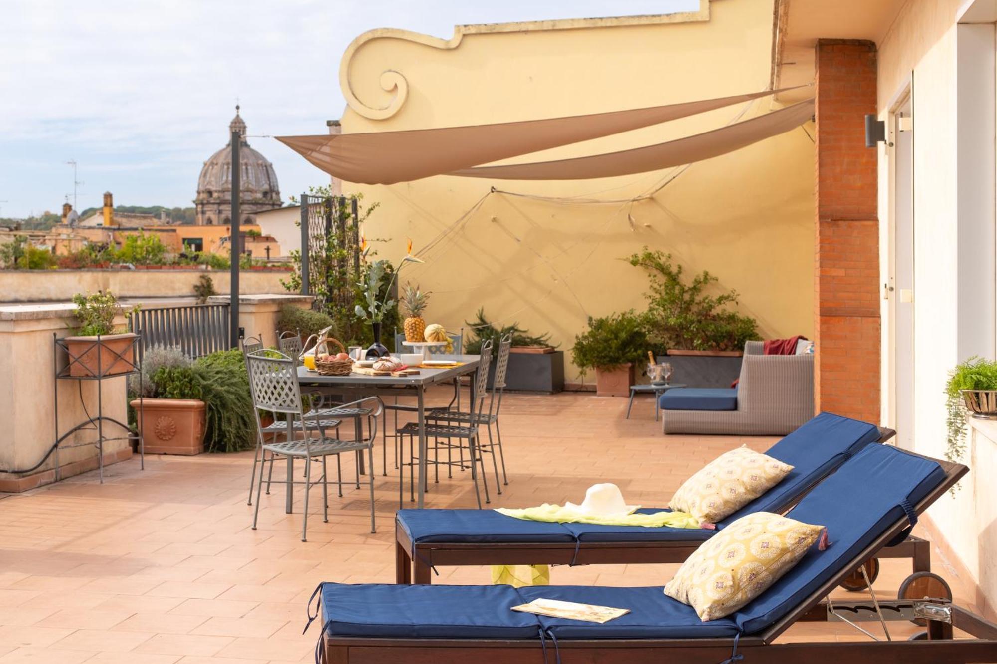 Ferienwohnung Penthouse Rome Capitol Exterior foto