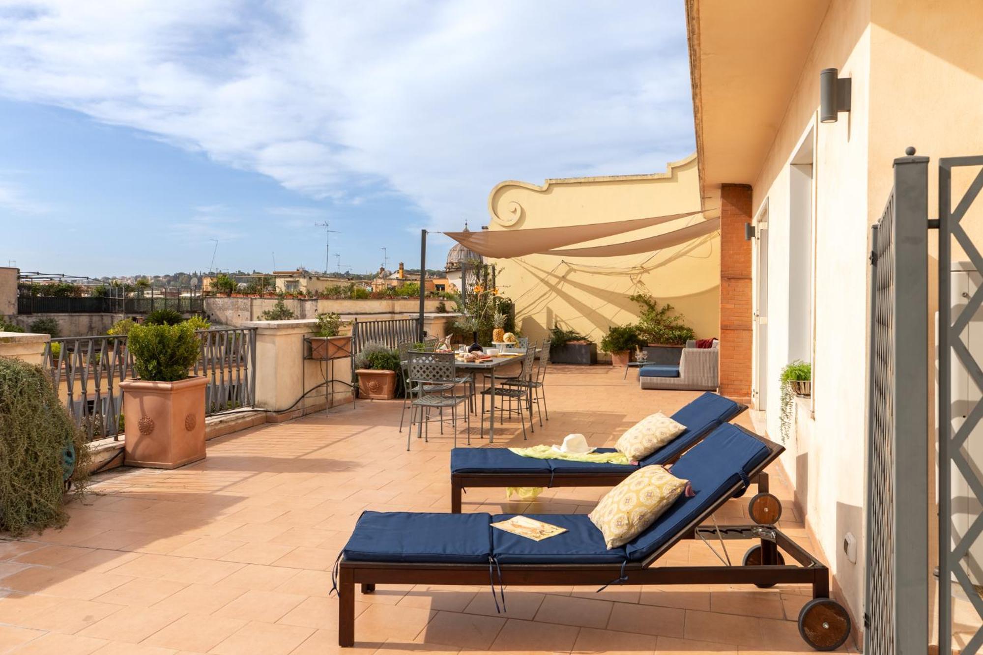 Ferienwohnung Penthouse Rome Capitol Exterior foto