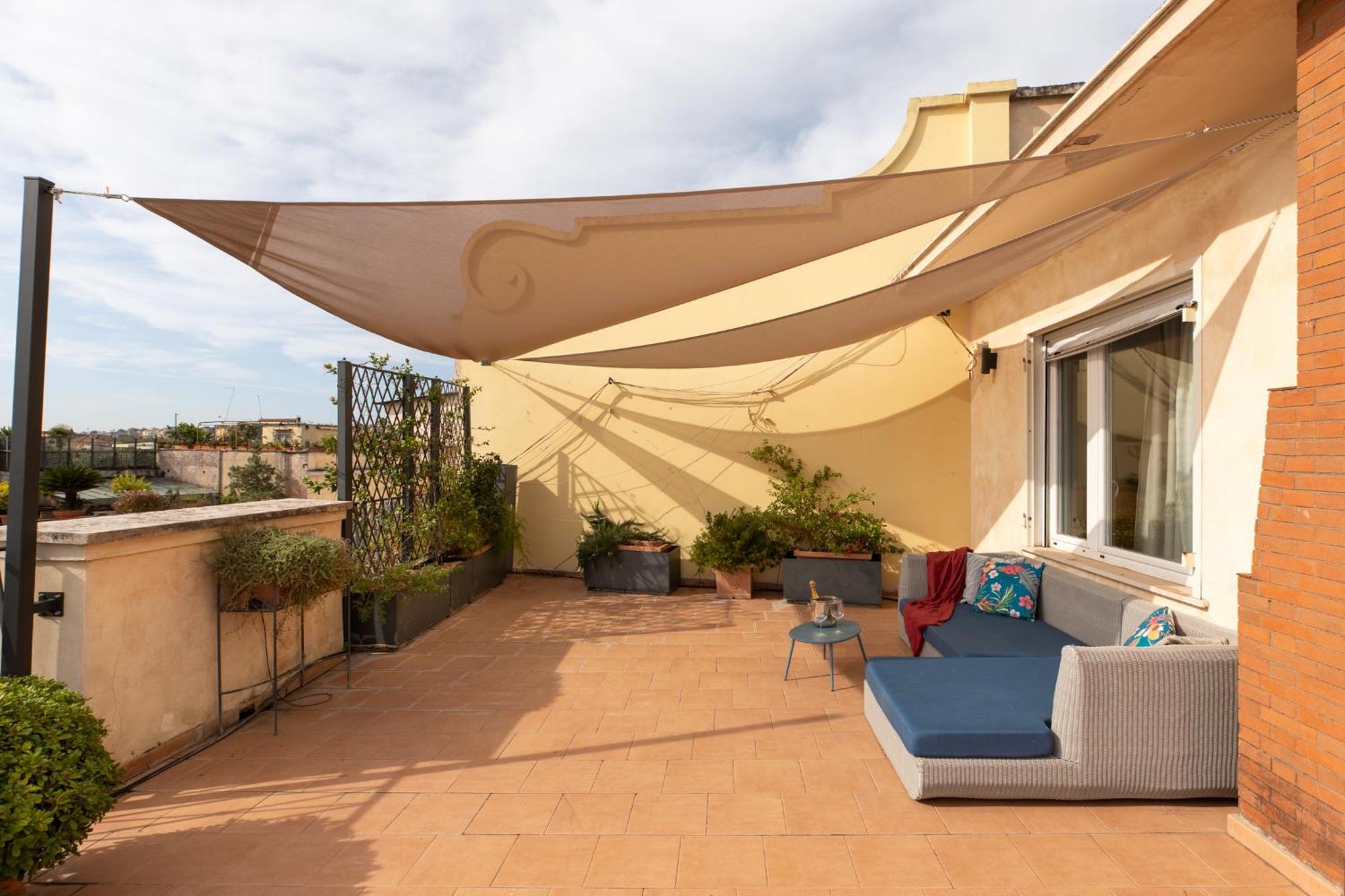 Ferienwohnung Penthouse Rome Capitol Exterior foto