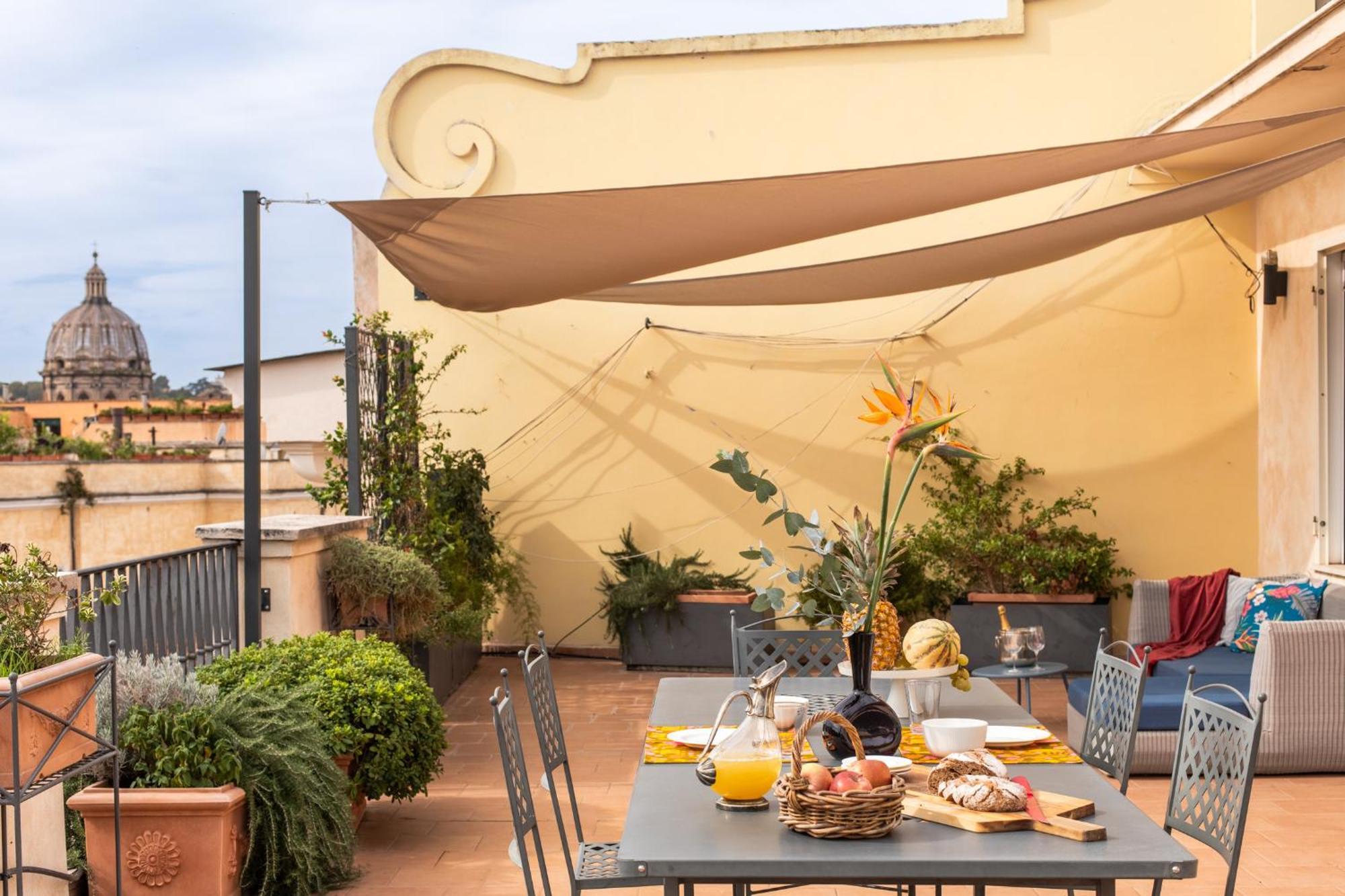 Ferienwohnung Penthouse Rome Capitol Exterior foto